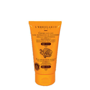 L'ERBOLARIO Crema Solare con Estratto di Papavero SPF 50+ formato viaggio