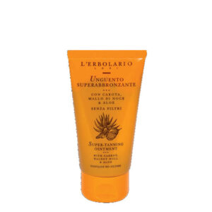 L'ERBOLARIO Unguento Superabbronzante con Carota, Mallo di Noce e Aloe formato viaggio