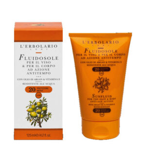 L'ERBOLARIO Fluidosole Viso e Corpo Antitempo SPF 20