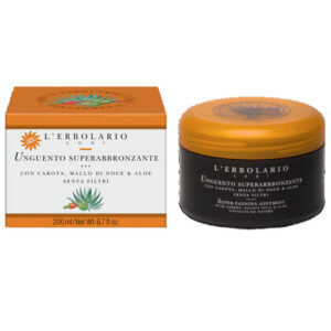 L'ERBOLARIO Unguento Superabbronzante con Carota, Mallo di Noce e Aloe