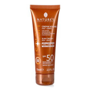 NATURE'S Crema Solare Viso Corpo SPF 50 travel size