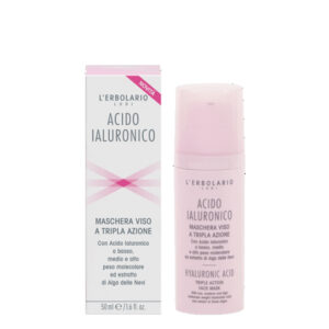 L'ERBOLARIO ACIDO IALURONICO MASCHERA VISO A TRIPLA AZIONE