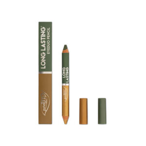 PUROBIO Long Lasting 102L Eyeduo Pencil - Matitone Ombretto Duo Oro e Verde Muschio