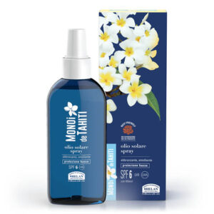 HELAN Monoï de Tahiti Olio Solare Spray Abbronzante Emolliente SPF6